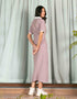 JHONNY COLLAR MIDI DRESS